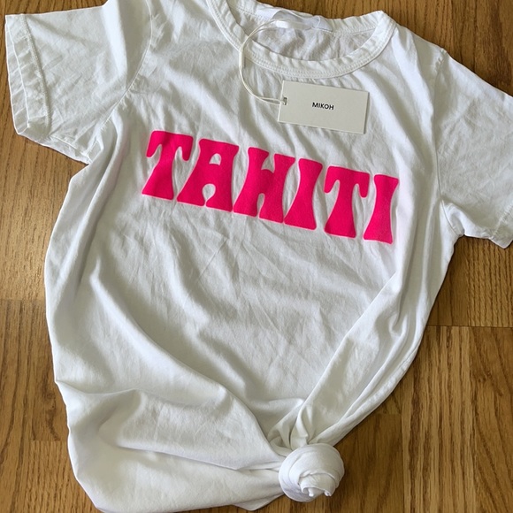 Mikoh Tops - BNWT Mikoh TAHITI tee